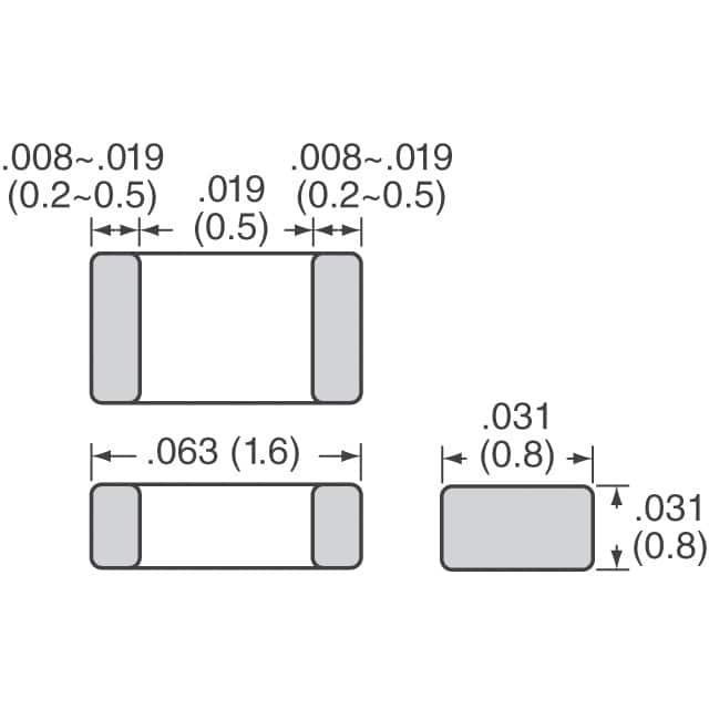 GCM1885C2A132JA16D Murata Electronics  Ceramic Capacitors